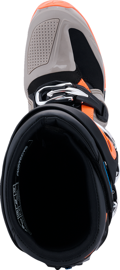 ALPINESTARS Tech 7 Enduro Boots - Black/Light Gray/Bright Red - US 6 2010426-1562-6