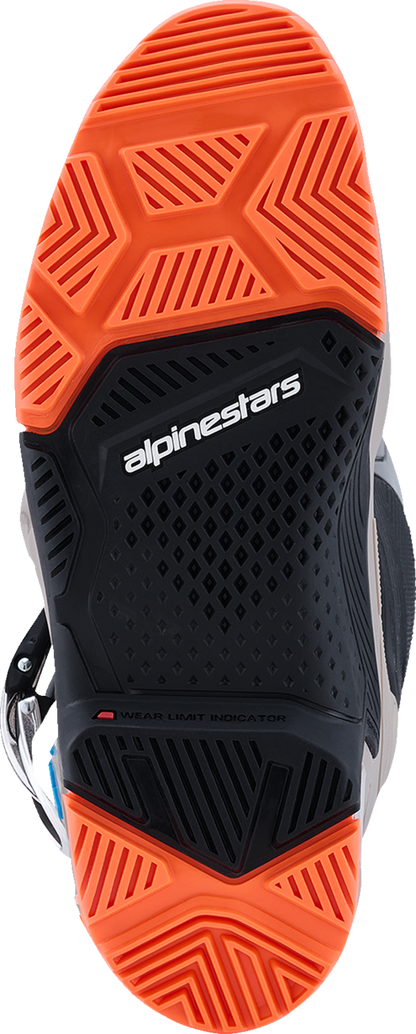 ALPINESTARS Tech 7 Enduro Boots - Black/Light Gray/Bright Red - US 6 2010426-1562-6