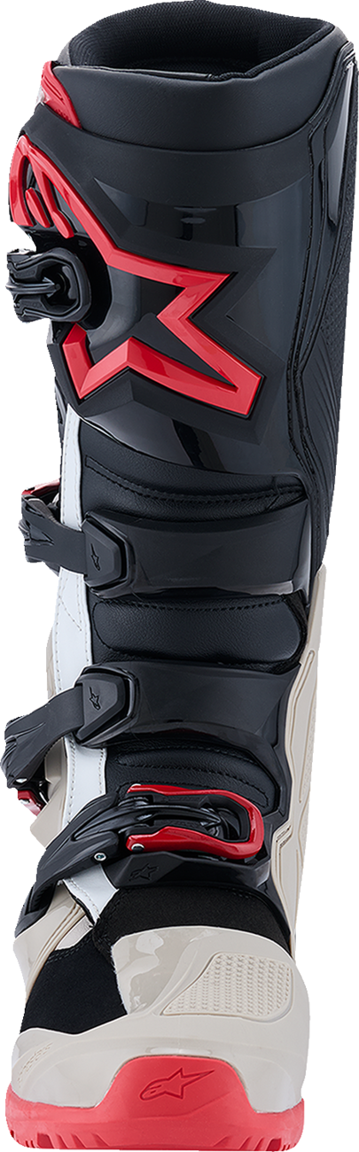ALPINESTARS Tech 7 Enduro Boots - Black/Light Gray/Bright Red - US 13 2010426-1903-13