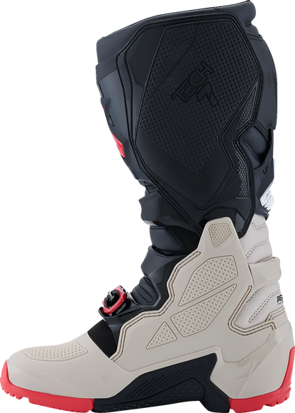 ALPINESTARS Tech 7 Enduro Boots - Black/Light Gray/Bright Red - US 13 2010426-1903-13