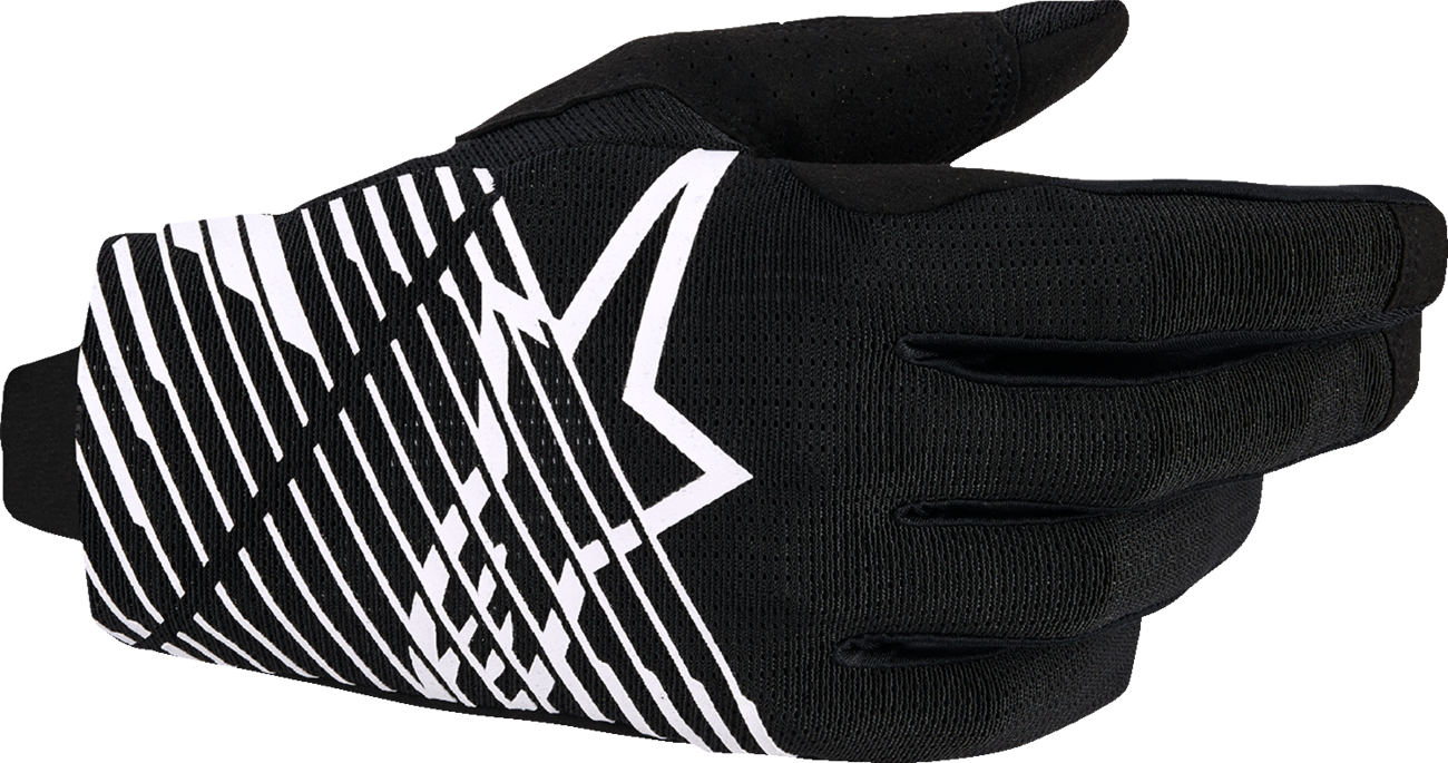 ALPINESTARS Radar Pro Gloves - Black/White - 2XL 3560325-12-2X