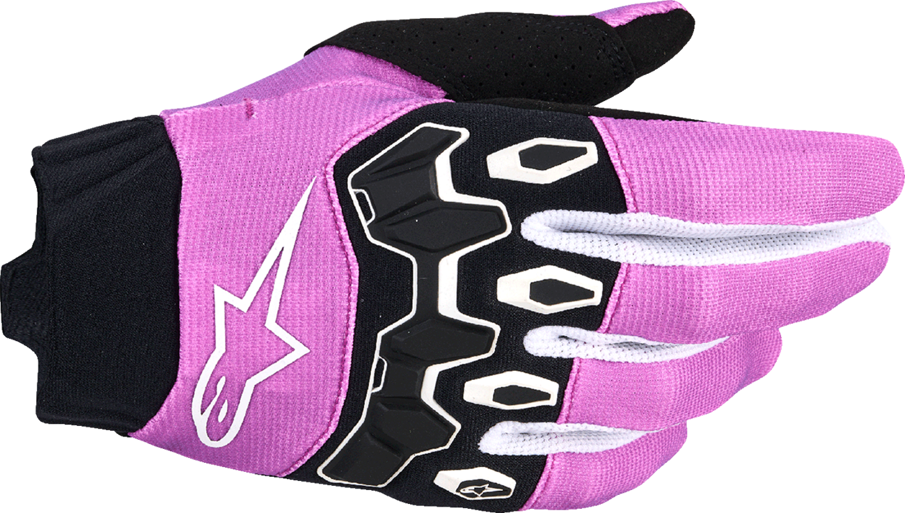 ALPINESTARS Stella Full Bore V2 Gloves - Violet/White/Black - Medium 3580126-3149-M