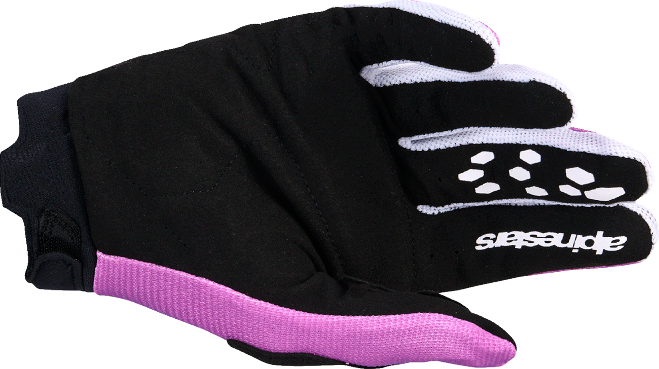 ALPINESTARS Stella Full Bore V2 Gloves - Violet/White/Black - Medium 3580126-3149-M