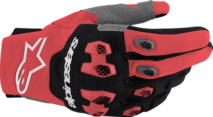 ALPINESTARS Pro-Dura Gloves - Bright Red/Black - Large 3560425-3031-L