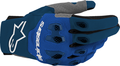 ALPINESTARS Pro-Dura Gloves - Navy/Bright Blue/White - 2XL 3560425-7174-2X