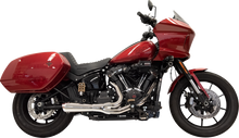 BASSANI XHAUST 2-into-1 Ripper Exhaust System with Megaphone Muffler - Chrome - 49-State - M8 Softail 1S79E