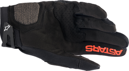 ALPINESTARS Megawatt V2 Gloves - Black/Fluo Red - 3XL 3565023-1030-3X