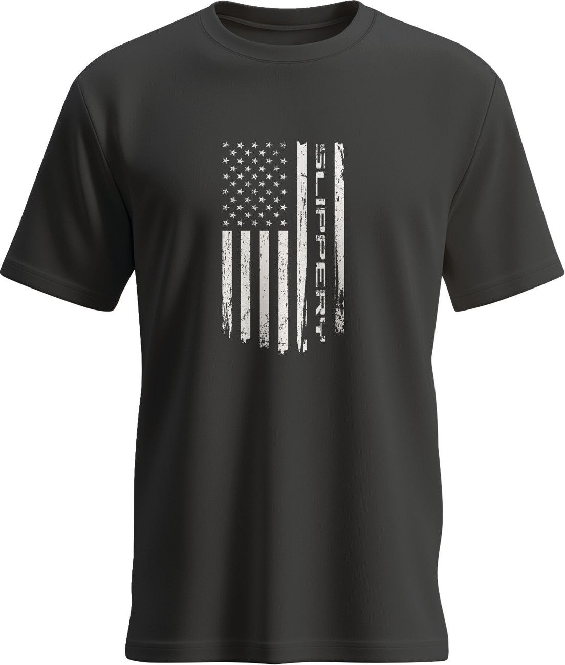 SLIPPERY Flag T-Shirt - Black - XL 3030-25332