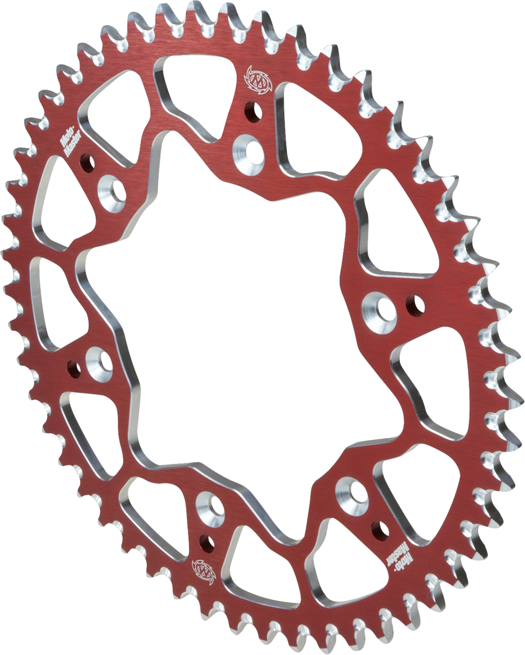 MOTO-MASTER 7075 Aluminum Rear Sprocket - 48 Tooth - Red 620122348