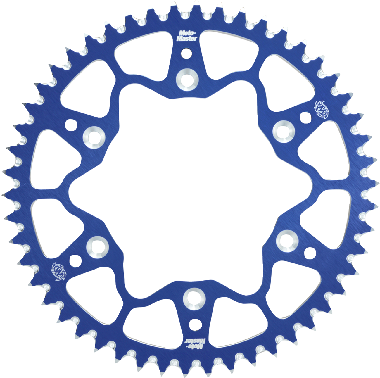 MOTO-MASTER 7075 Aluminum Rear Sprocket - 50 Tooth - Blue 620122450