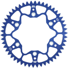 MOTO-MASTER 7075 Aluminum Rear Sprocket - 50 Tooth - Blue 620122450