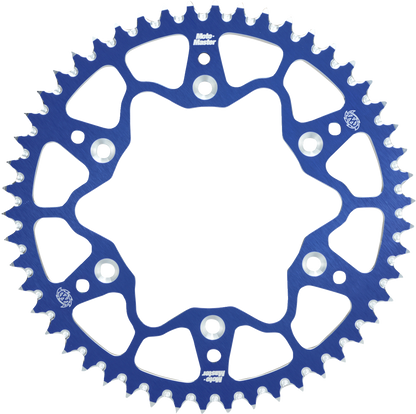 MOTO-MASTER 7075 Aluminum Rear Sprocket - 50 Tooth - Blue 620122450
