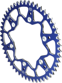 MOTO-MASTER 7075 Aluminum Rear Sprocket - 52 Tooth - Blue 620122452