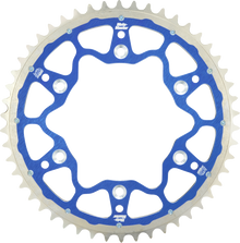 MOTO-MASTER Fusion Series Dual Ring Rear Sprocket - 50 Tooth - Blue 620123450