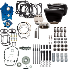 S&S CYCLE Power Pack - 4.375" Stroke - Oil Cooled - Black Granite w/Highlights - M8 310-1059C