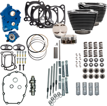 S&S CYCLE Power Pack - 4.500" Stroke - Water Cooled - Black Granite w/Highlights - M8 310-1107C