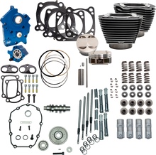 S&S CYCLE Power Pack - 4.500" Stroke - Water Cooled - Black Granite w/Highlights - M8 310-1108C