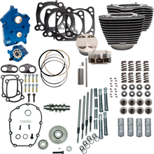 S&S CYCLE Power Pack - 4.500" Stroke - Water Cooled - Black w/Highlights - M8 310-1102C