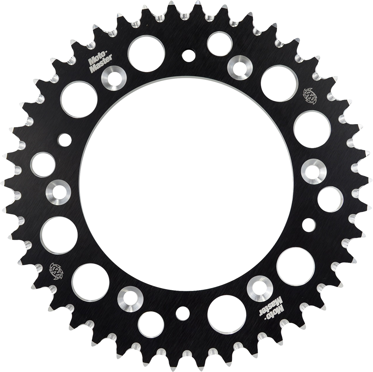 MOTO-MASTER 7075 Aluminum Rear Sprocket - 40 Tooth - Black - Gas Gas/Husqvarna/KTM 620292240