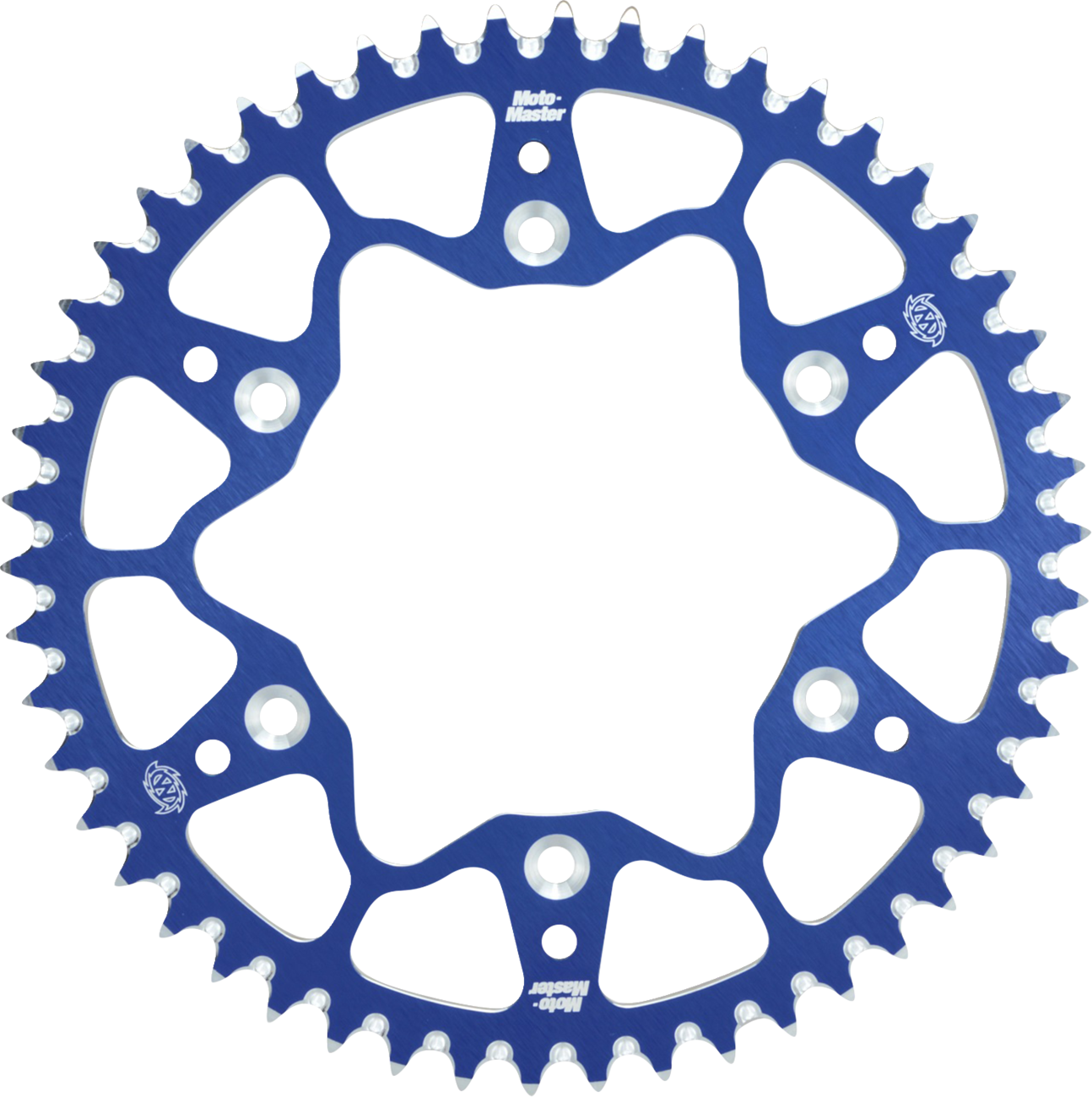 MOTO-MASTER 7075 Aluminum Rear Sprocket - 49 Tooth - Blue - TM 620192449