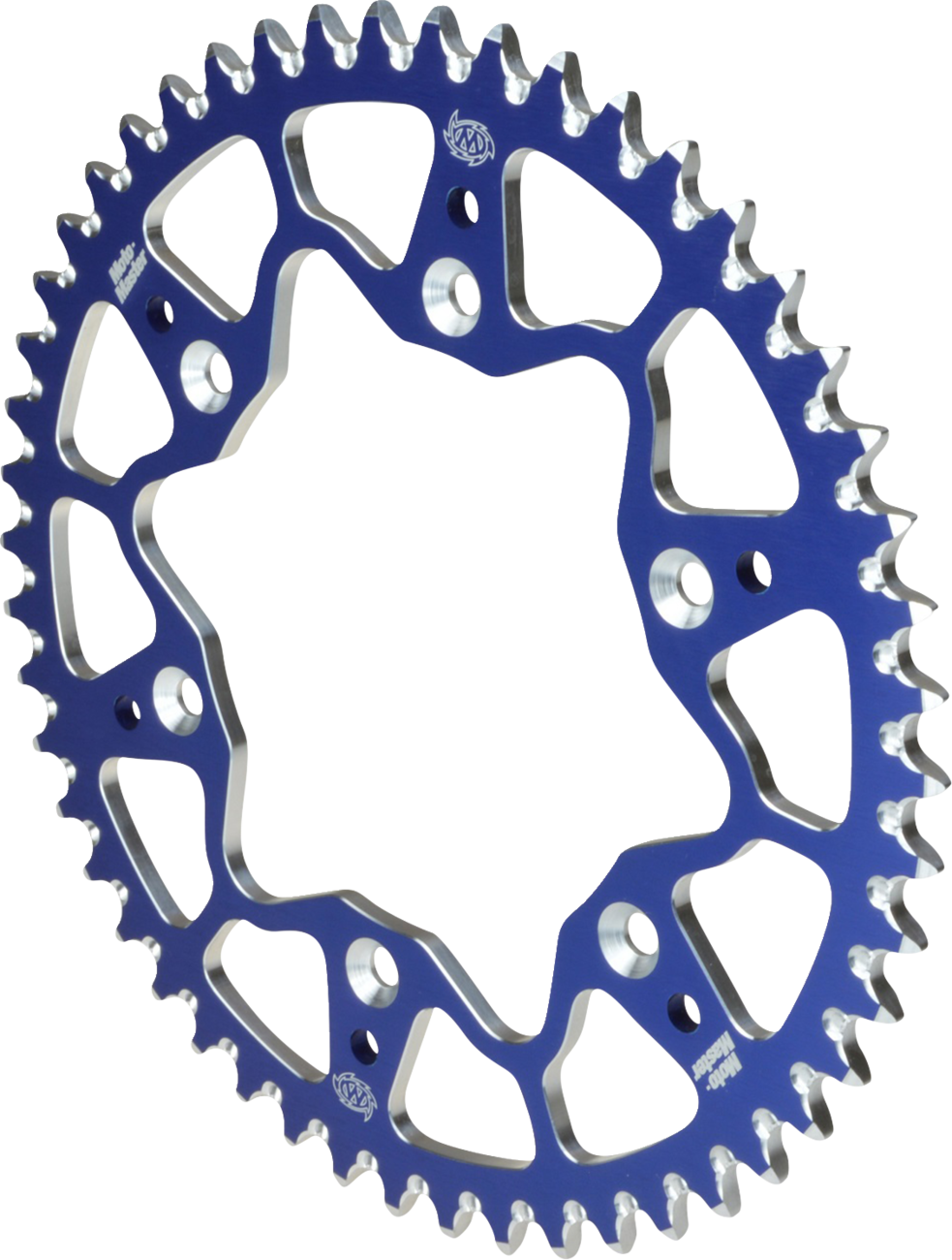 MOTO-MASTER 7075 Aluminum Rear Sprocket - 49 Tooth - Blue - TM 620192449