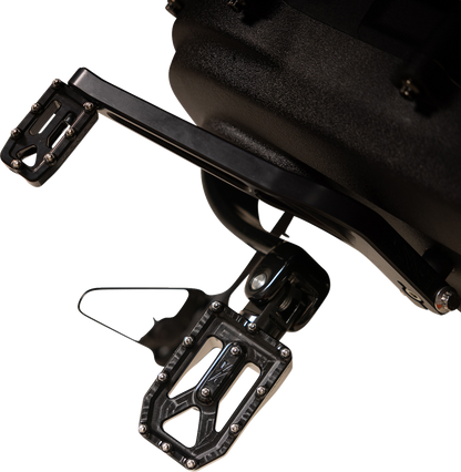 THRASHIN SUPPLY CO. Aggressor Foot Pegs - Rear - Black - HD '72-'25 TSC-2022-1-D