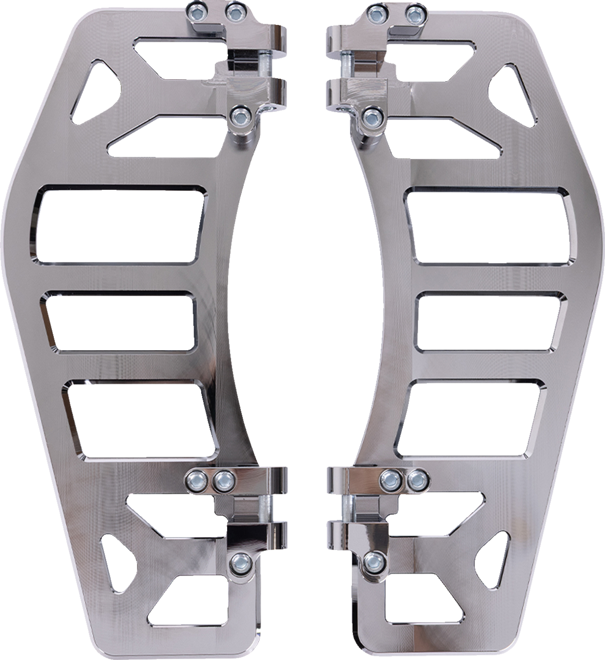 THRASHIN SUPPLY CO. Aggressor Floorboards - Chrome TSC-2219-3
