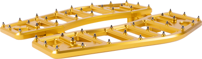 THRASHIN SUPPLY CO. Aggressor Floorboards - Gold TSC-2219-5