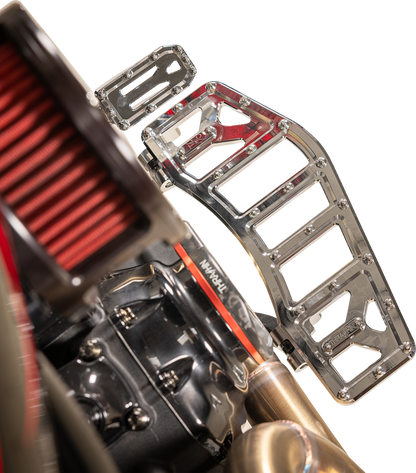 THRASHIN SUPPLY CO. Aggressor Floorboards - Chrome TSC-2219-3