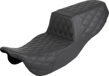 SADDLEMEN Step-Up Seat - Full Lattice Stitch - FLRT/FLTRT '15-'25 815-07-175