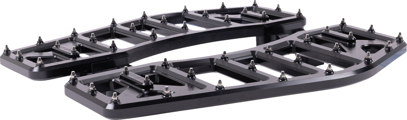 THRASHIN SUPPLY CO. Aggressor Floorboards - Black TSC-2219-1
