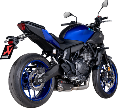 AKRAPOVIC Racing Line Exhaust System - Stainless Steel - Yamaha MT-07 S-Y7R13-HKGKHSS