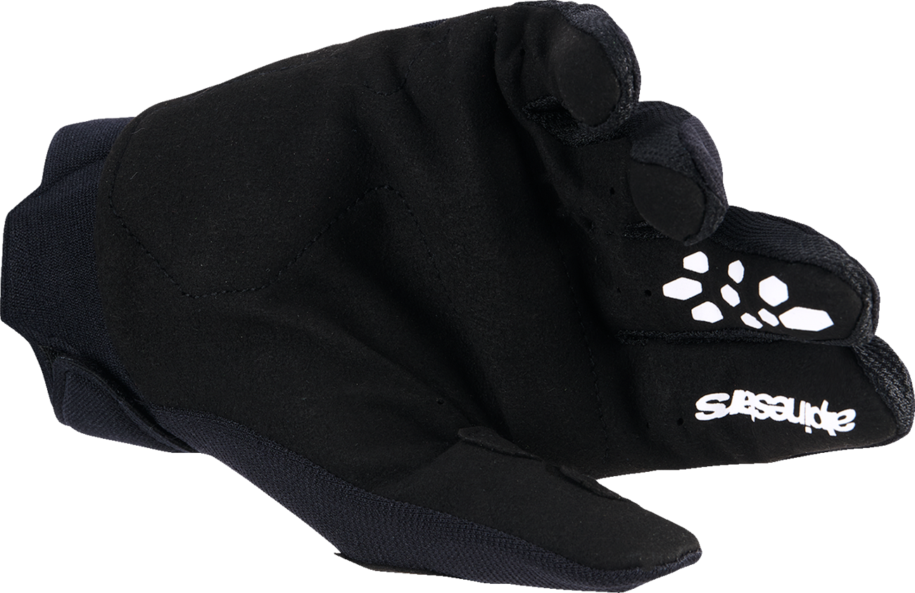 ALPINESTARS Youth Full Bore V2 Gloves - Black/White - XS 3540226-12-XS
