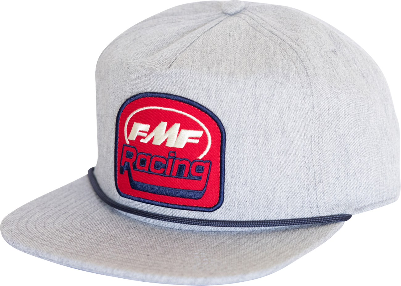 FMF Retro Racer Hat - Heather Gray FA25196910HGR