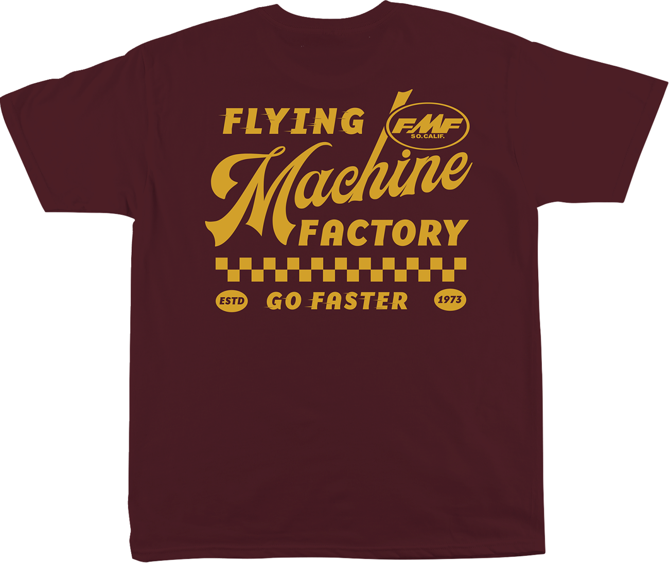 FMF Faster T-Shirt - Maroon - Small FA25118902MRNSM