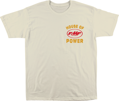 FMF Moto Shop T-Shirt - Natural - Large FA25118905NATLG
