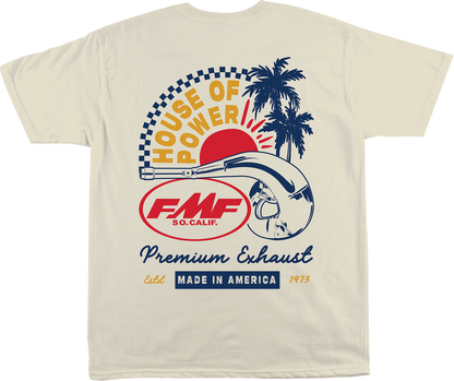 FMF Moto Shop T-Shirt - Natural - Large FA25118905NATLG