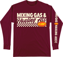 FMF Mixin Long-Sleeve T-Shirt - Maroon - Small FA25119901MRNSM