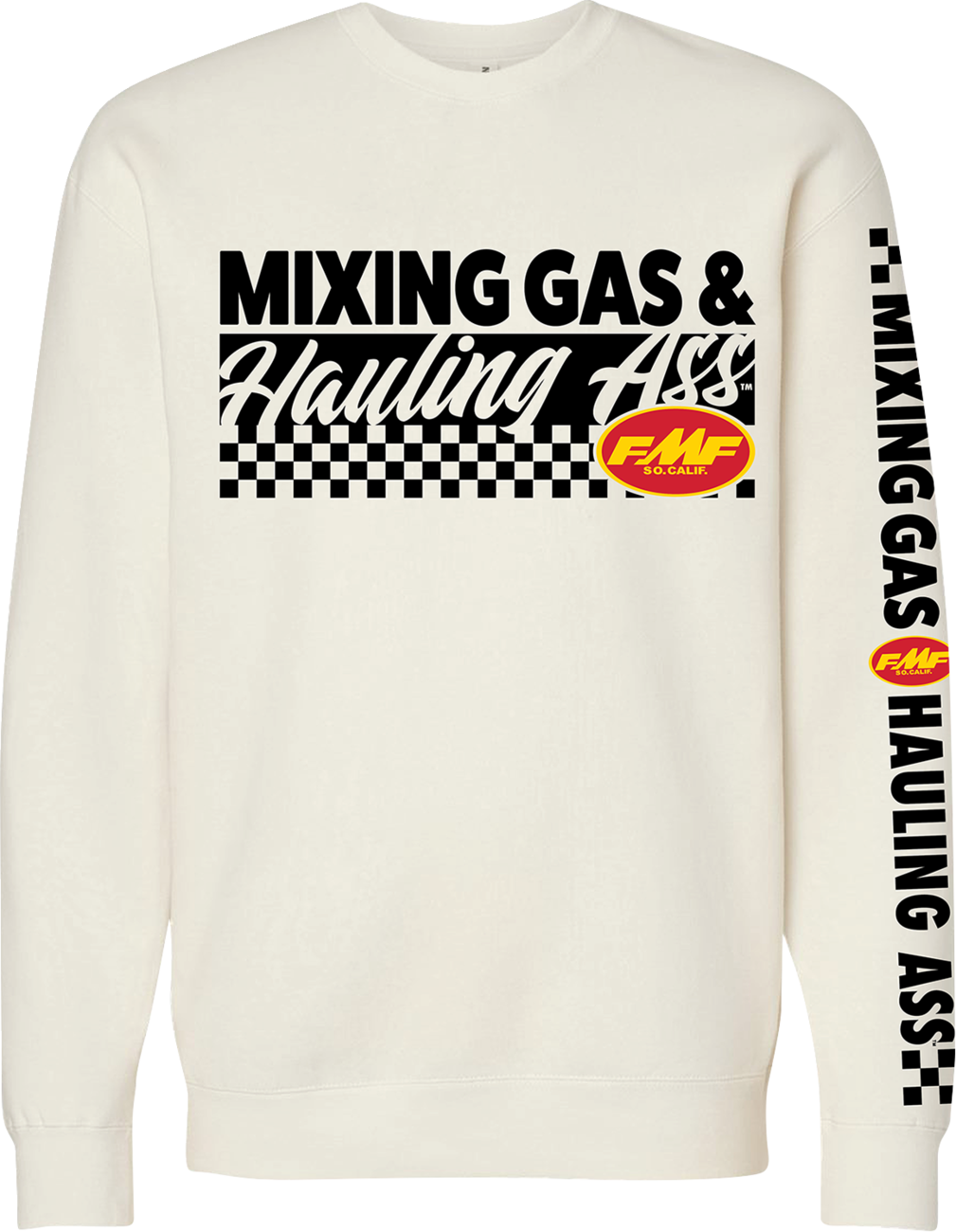 FMF Mixin Crew Fleece - Bone - Medium FA25121901BONMD