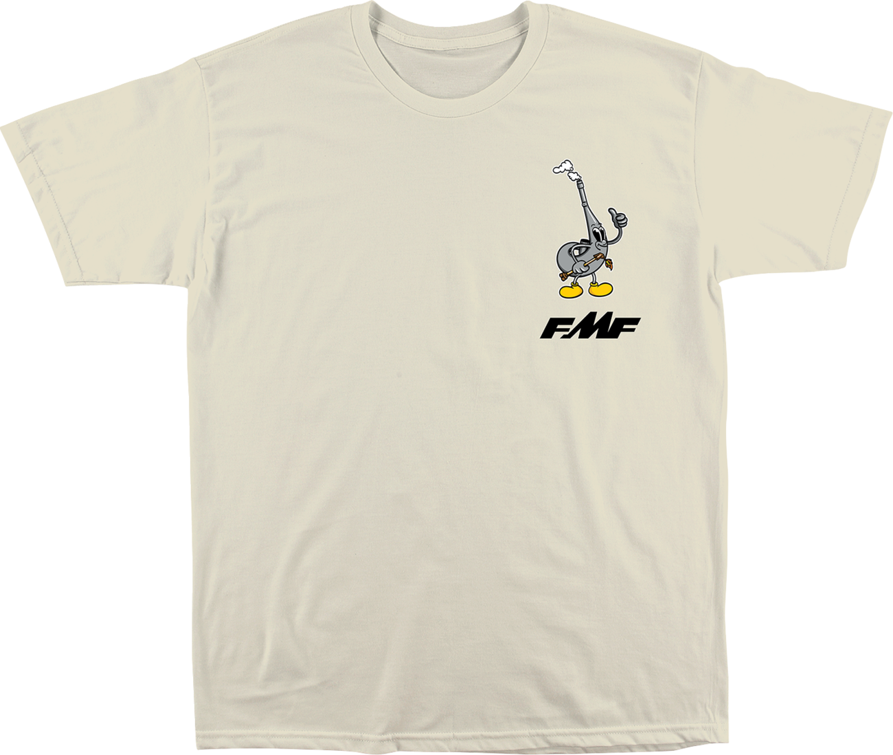 FMF Garage T-Shirt - Natural - Small FA25118901NATSM