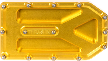 THRASHIN SUPPLY CO. Aggressor Brake Pedal Pad - Gold - Touring TSC-2220-5