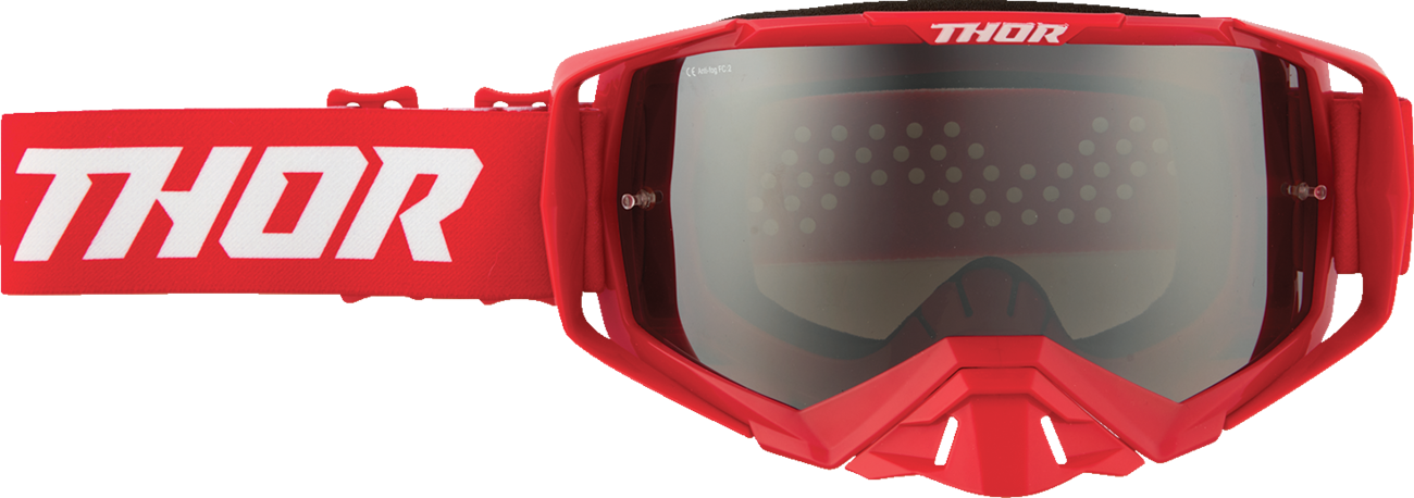 THOR Activate Goggle - Flite - Red - Mirror Lens 2601-3703