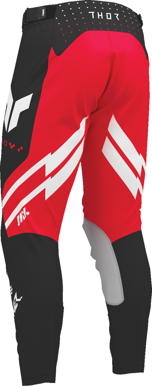 THOR Launchmode Futura Pants - Black/Red - US 36 2901-12289