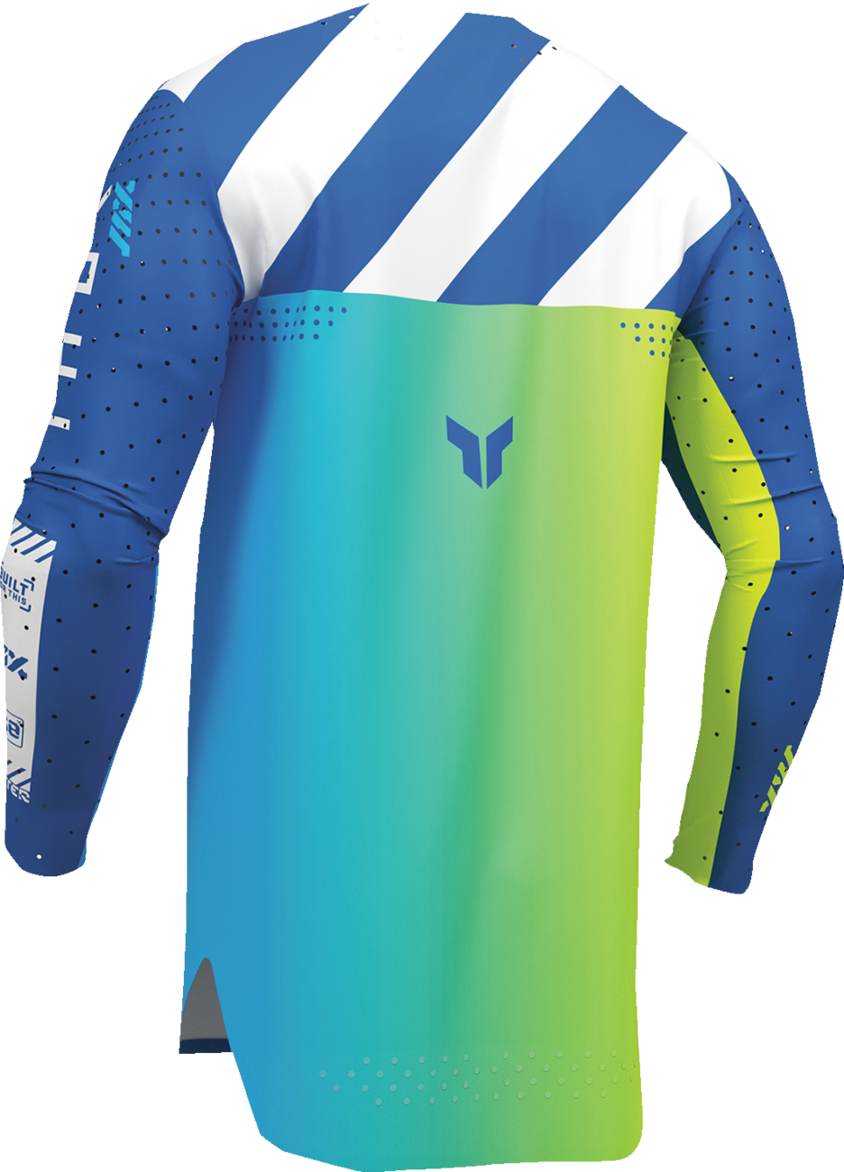THOR Youth Sportmode Synth Jersey - Blue - Large 2912-2576