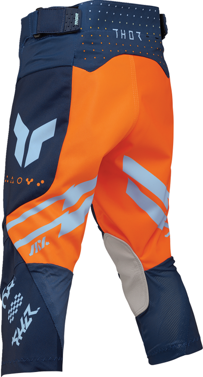 THOR Youth Launchmode Futura Pants - Navy/Orange - US 28 2903-2614