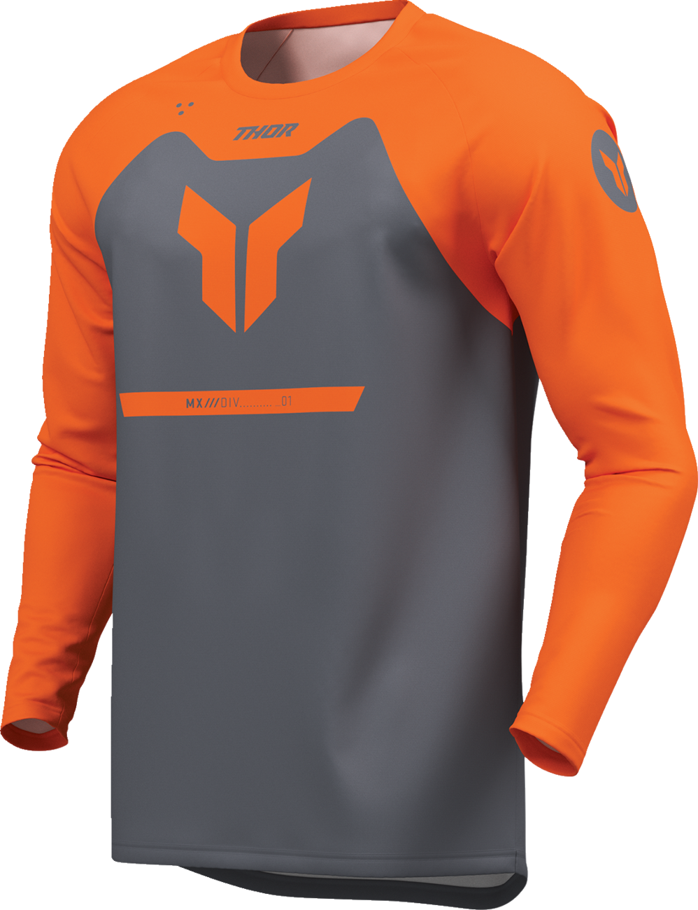 THOR Youth Ridemode Menace Jersey - Charcoal - 2XS 2912-2694