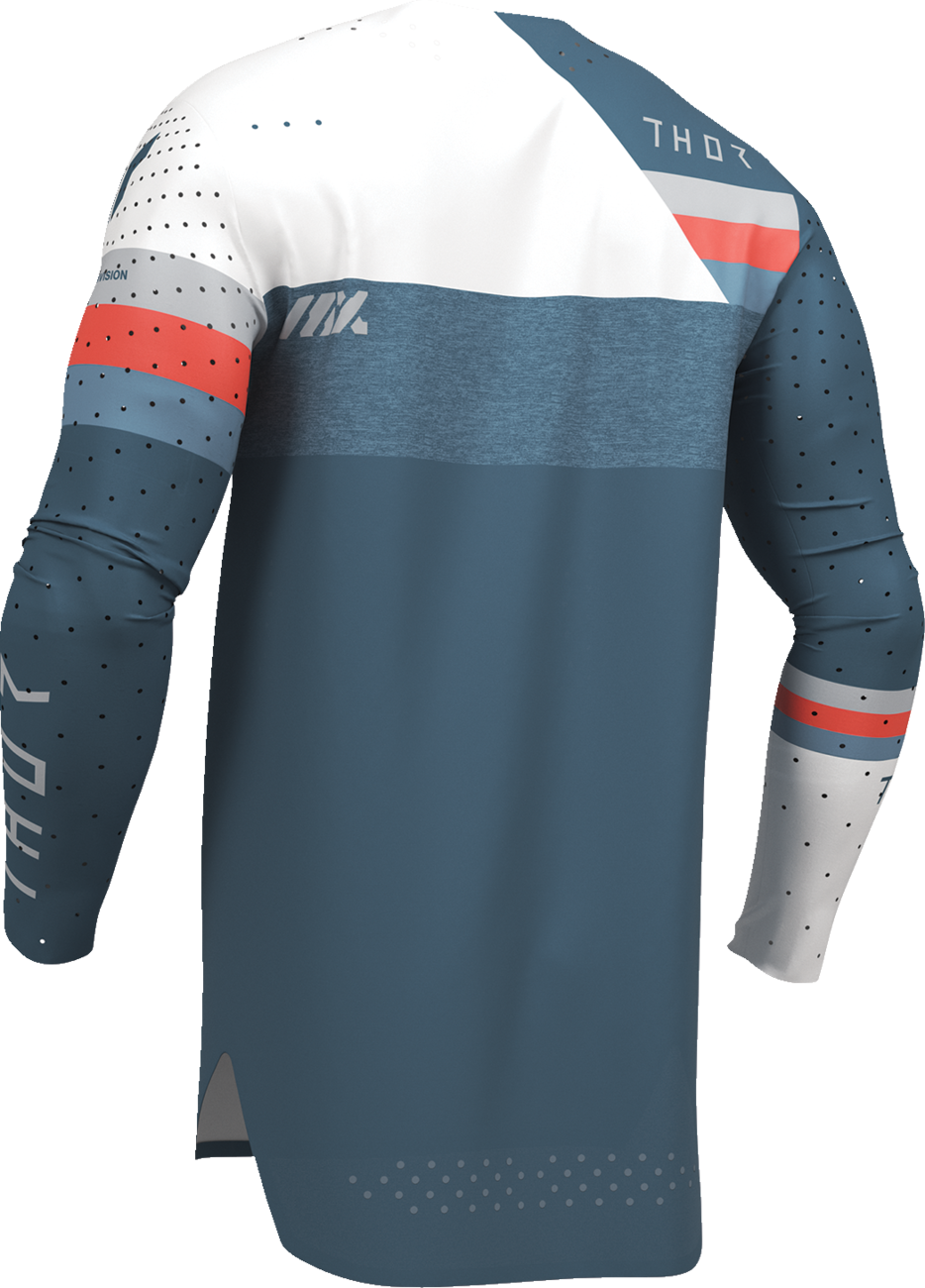 THOR Sportmode League Jersey - Blue/White - Large 2910-8360