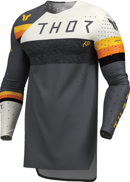 THOR Sportmode League Jersey - Charcoal/White - Small 2910-8352