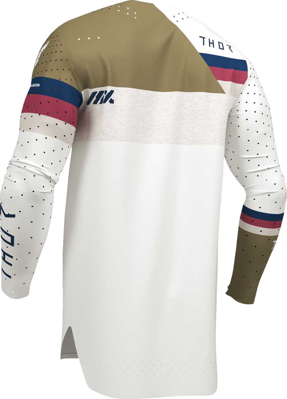 THOR Sportmode League Jersey - White/Copper - 2XL 2910-8368