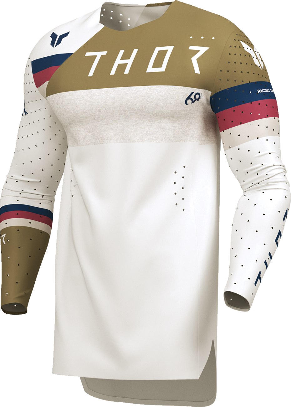THOR Sportmode League Jersey - White/Copper - 2XL 2910-8368